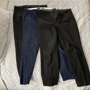 Three J Crew Martie Pants